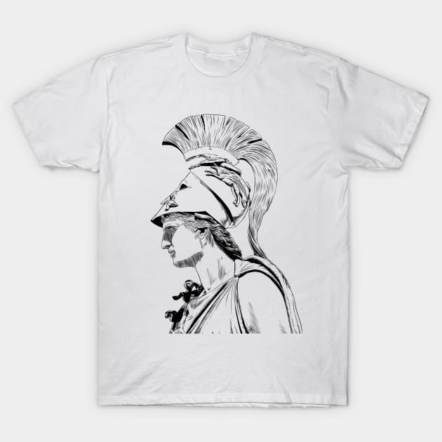 Athena T-Shirt by miss_mex